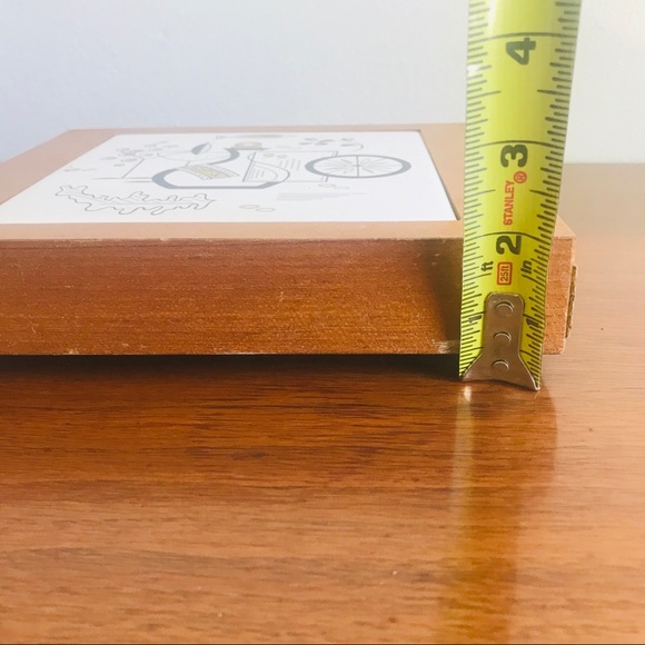 Vintage mcm Japanese cheese/bar tools trivet Fred roberts? - Picture 7 of 7